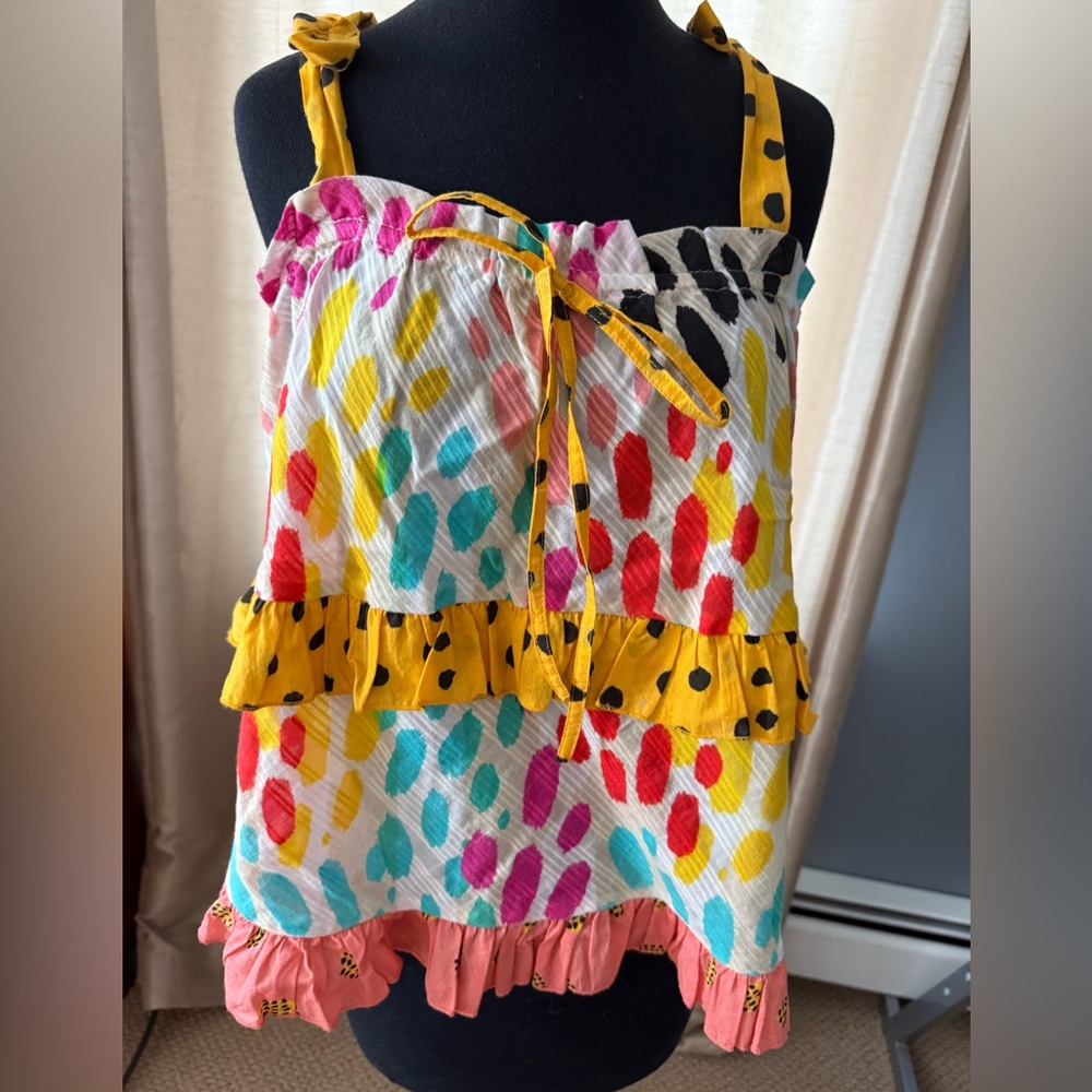 Vibrant Multicolor Women's Tank Top